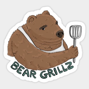 Bear Grillz Sticker